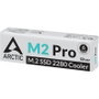 Arctic M2 Pro (Silver) Disipador Térmico M.2 NVMe SSD Radiador Plata 1 Pieza